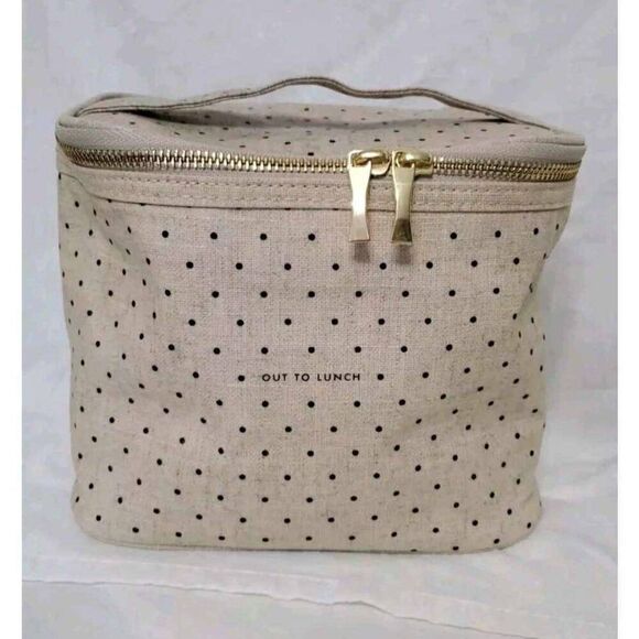 Kate Spade New York Out To Lunch Deco Dots Lunch Tote - Picture 1 of 10